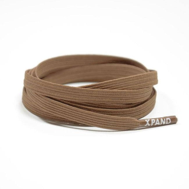 Xpand Elastic šnúrky do topánok, hnedé