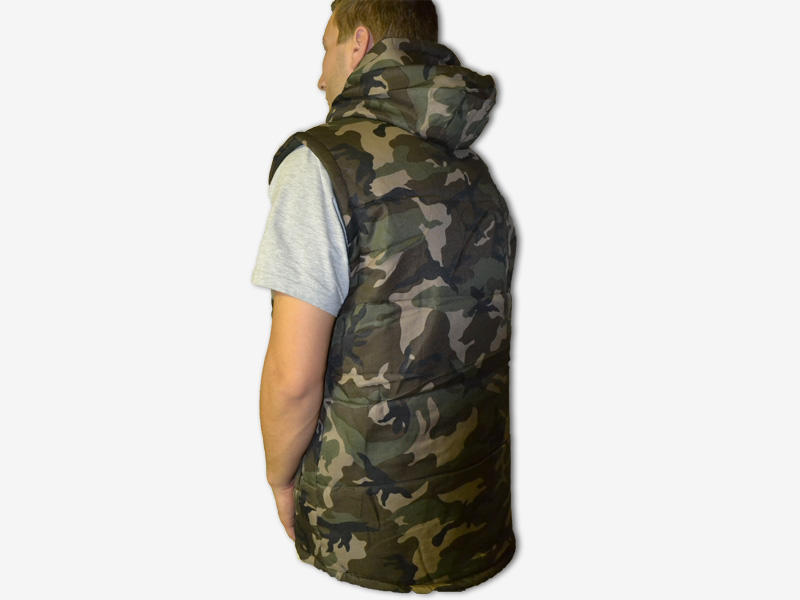 O&T Weste Natur zateplena, vzor woodland