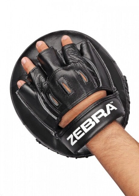 Zebra Pro Boxpratzen 1 Paar, schwarz