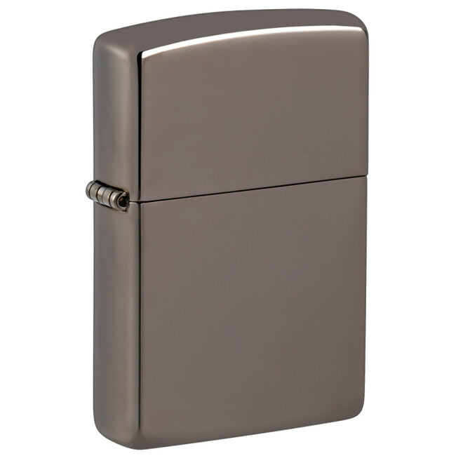 Zippo Benzinfeuerzeug schwarzes Eis