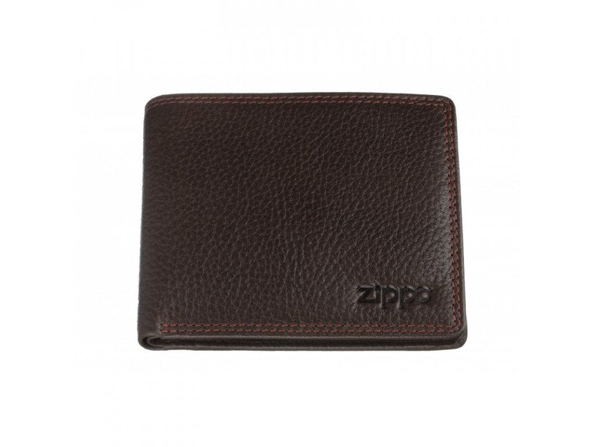 Zippo Portemonnaie aus Leder, braun