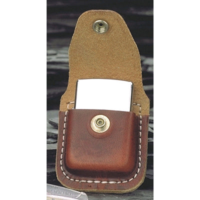 Zippo Feuerzeughülle aus Leder, braun