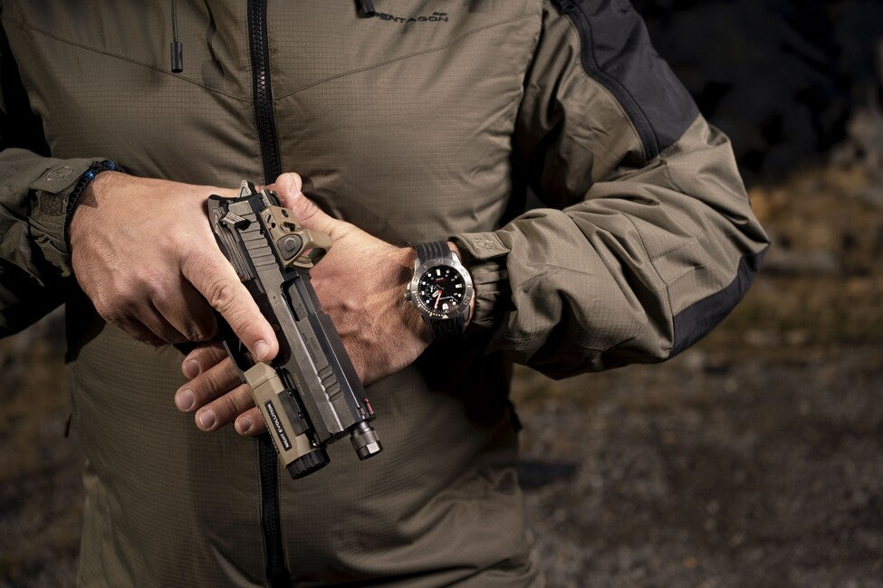 Pentagon Genesis Watch, Silver