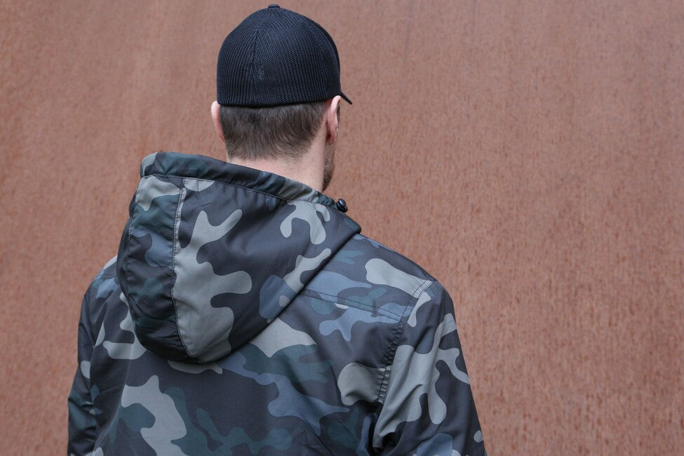 Brandit Windbreaker Frontzip-Jacke, woodland
