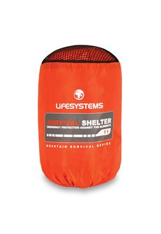Lifesystems Ultralight Survival Shelter 2 Ultraleichte wasserdichte Unterkunft für 2 Personen 140 x 90 x45 cm