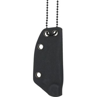 BlackField, Neck Knife, schwarz, 12,5 cm