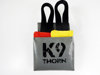 K9 Thorn Leckerbisse - Beutel offen, mit Gürtel, oliv