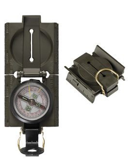 Mil-Tec Kompass US Metallkörper und LED Beleuchtung olivfarben