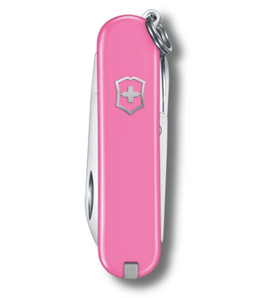 Victorinox Classic SD Colors Cherry Blossom, Multifunktionsmesser, rosa, 7 Funktionen, Blister