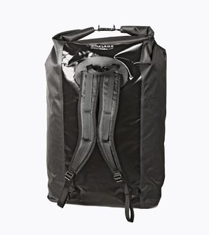 BasicNature Duffelbag Wasserdichter Rucksack Duffel Bag für schwere Transporte und Abenteuer 180 L Schwarz
