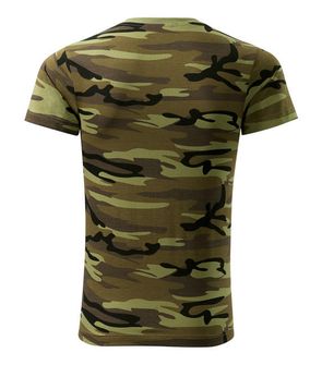 Malfini Camouflage Kurz-T-Shirt, grün 160 g/m2