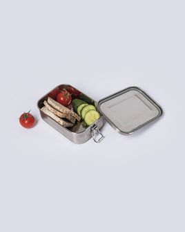 Mil-Tec Box für Mittagessen aus Edelstahl 16cm