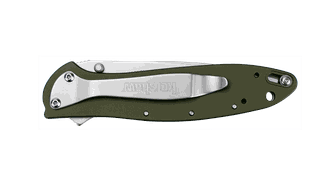 Kershaw LEEK - OLIVE Taschenmesser 7,6 cm, olivgrün, Aluminium