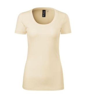 Malfini Merino Rise Damen-T-Shirt, kurz, mandeln