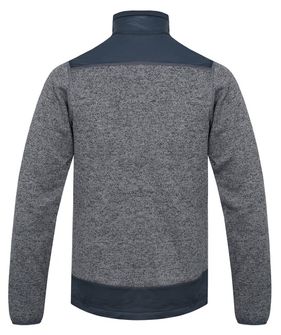 HUSKY Herren Fleece-Pullover mit Reißverschluss Alan M, grau/anthrazit