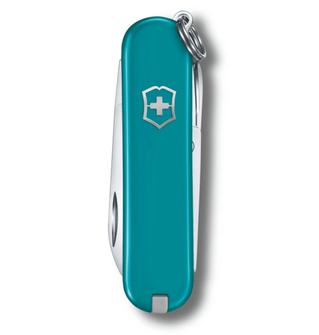 Victorinox Classic SD Colors Mountain Lake Multifunktionsmesser, türkis, 7 Funktionen, Blister