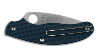 Spyderco UK Penknife Taschenmesser für jeden Tag 7,5 cm, dunkelblau, FRN