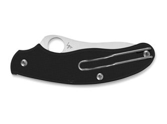Spyderco UK Penknife Taschenmesser für jeden Tag 7,6 cm, schwarz, FRN