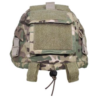 MFH Helmüberzug mit Taschen, verstellbare Größe, Betrieb - Camouflage