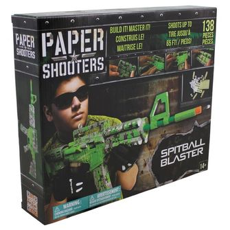 PAPER SHOOTERS Paper Shooters Grüner Spieß Faltpistolen-Set