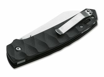 Böker Plus HADDOCK PRO Taschenmesser 8,7 cm, schwarz, G10, Nylonscheide