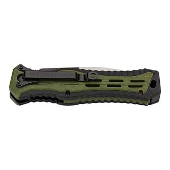 Herbertz Outdoor-Taschenmesser 9,8cm, Kunststoff, schwarz-grün