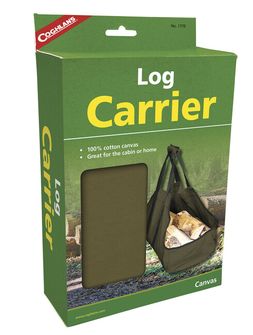 Coghlans CL Log Carrier Canvas Holz Tasche