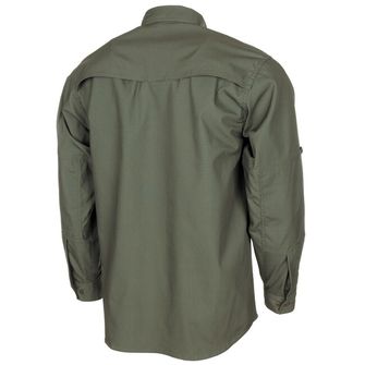 MFH Professional Teflon-beschichtetes Attack Langarm-T-Shirt, OD grün