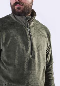Pentagon Fleece Sweater Grizzly, camo green