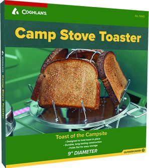 Coghlans Camp Stove Toaster Falttoaster für Benzin-, Petroleum- und Gaskocher