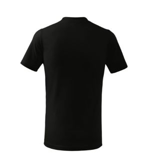 Malfini Basic Kinder-T-Shirt, schwarz