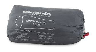 Pinguin Sanitäreinlage für Schlafsack Liner Mummy grau 175cm