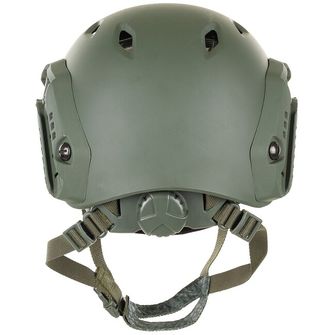 MFH US-Helm FAST-Patrouilleure, ABS-Kunststoff, OD grün