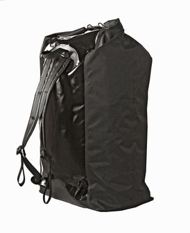BasicNature Duffelbag Wasserdichter Rucksack Duffel Bag für schwere Transporte und Abenteuer 180 L Schwarz