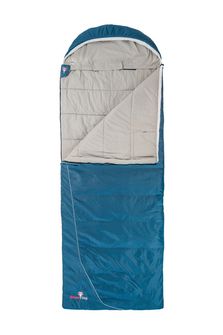 Grüezi-Bag Cotton Comfort Grueezi Schlafsack tief kornblumenblau rechts