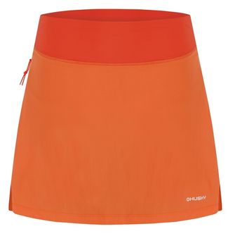 HUSKY Damen Funktionsrock mit Shorts Flamy L, orange