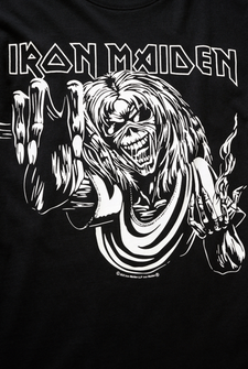 Brandit Iron Maiden T-shirt Eddy Glow, schwarz