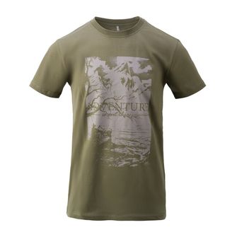 Helikon-Tex T-Shirt (Adventure Is Out There) - Olive Green