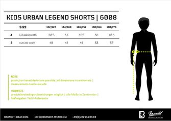 Brandit Kinder-Shorts Urban Legend, oliv