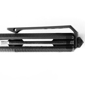 Lionsteel Myto ist ein High-Tech-EDC-Schließung voll-schwarz Messer mit M390 Stahlklinge mit Gürtelclip MYTO MT01B BW