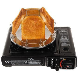 Fox Outdoor Camping-Toaster, Edelstahl