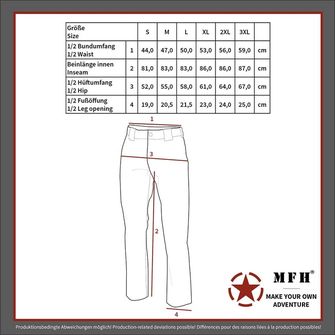 MFH Professional Tactical Pants Storm Rip Stop, schwarz
