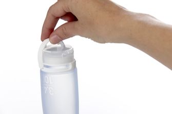 humangear GoToob+ Silikon-Flüssigkeitsbehälter 100 ml blau