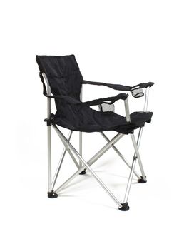 BasicNature Comfort Travel Chair Schwarz