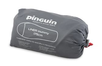 Pinguin Hygieneeinsatz für Schlafsack Liner Mummy grau 195cm