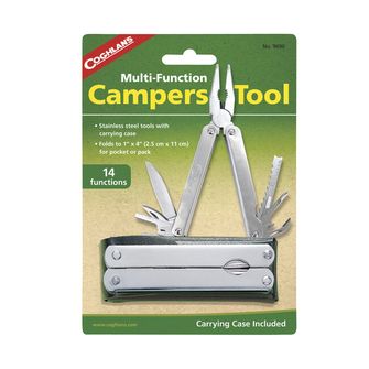 Coghlans CL Camper Camping Tools - Klappbares Multitool aus Edelstahl