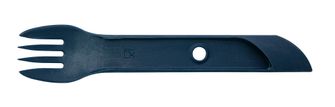 UCO Switch Expandierbares Nylon-Besteck mit Schlaufe zur Befestigung und Spork-Gabelhalter steinblau