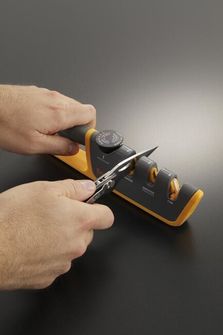 Adjustable Angle Pull-Thru Knife Sharpener (3/12 ) - 3-Schritte-Messerschärfer mit verstellbarem Schleifwinkel