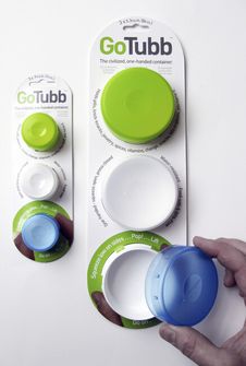humangear GoTubb Aufbewahrungsboxen-Set farbig M