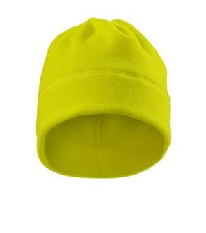 Rimeck Warn-Sicherheits-Fleece-Mütze, Fluoreszierend Warngelb